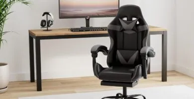 Yssoa Gaming Chair With Footrest Big And Tall Gamer Chair Racing Style Adjustable Swivel Office Chair Ergonomic Video Ga 3