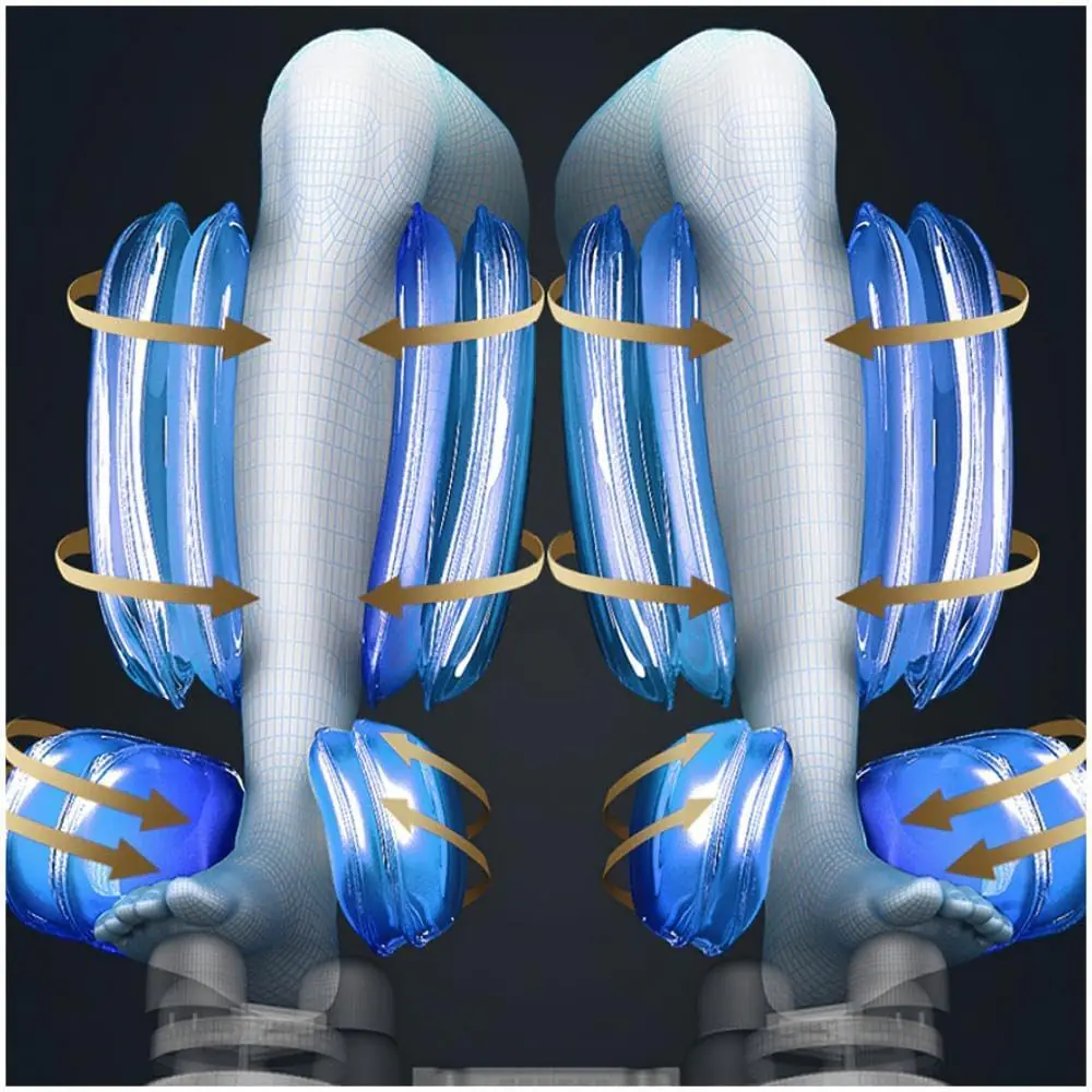 3d4d Ultimate Massage Chair Portable Ai Voice Luxury Massage Chair Zero Gravity Full Body With Foot Rollers And Heatingt 2