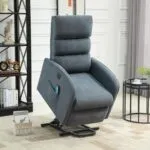 Avawing Power Lift Massage Chair Lift Recliner Chairs For Elderly Electric Recliner Wheat Vibration Linen Fabric Lift Ch 4