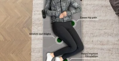 Ghostbed Full Body Massage Mat With 3 Gel Memory Foam 7 Programs Heated Massage Pad For Bed Vibration Heat Therapy Massa 1