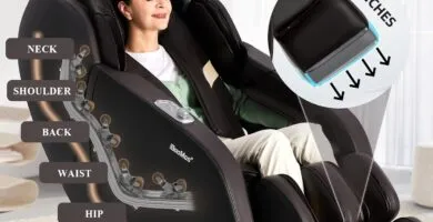 Iboomas Massage Chair Full Body App Zero Gravity Recliner Shoulder Back Calf Heat Auto Scan Usb Port Thai Stretch 12 Mod 2