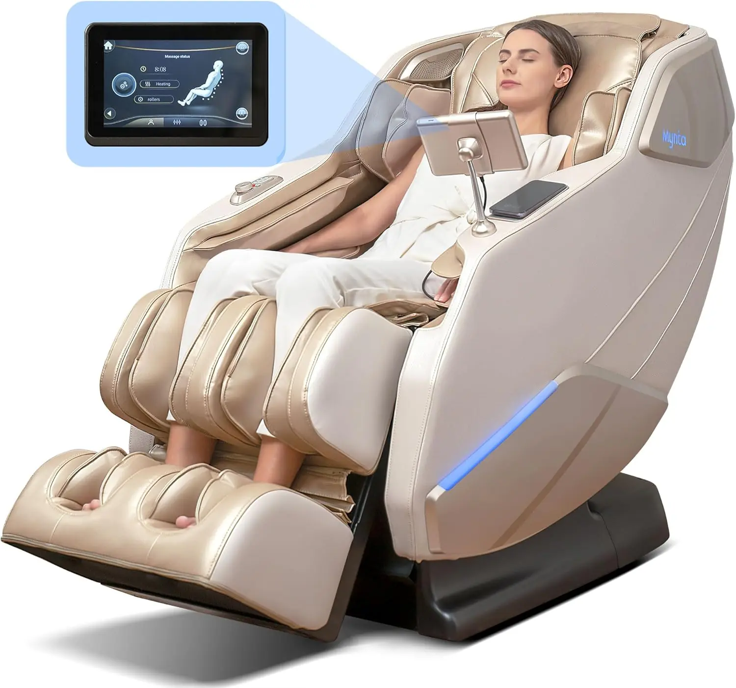 Massage Chair Full Body With Heat Zero Gravity Sl Track 3d Massage Chairs With 12 Modes12 Massage Techniques Calf Foot M