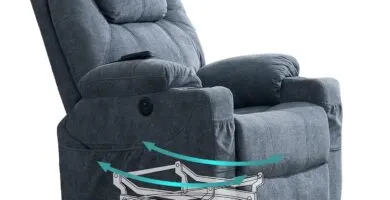 Meetwarm Swivel Rocker Massage Recliner Review