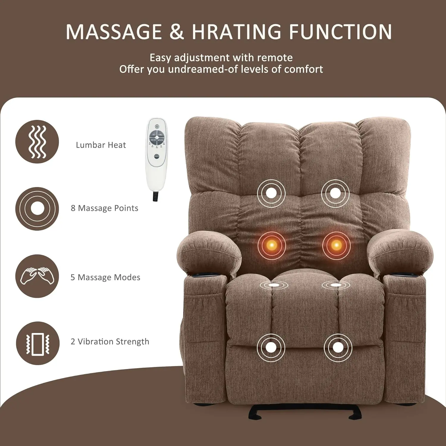 Recliner Chairs With Massage And Heat Review
