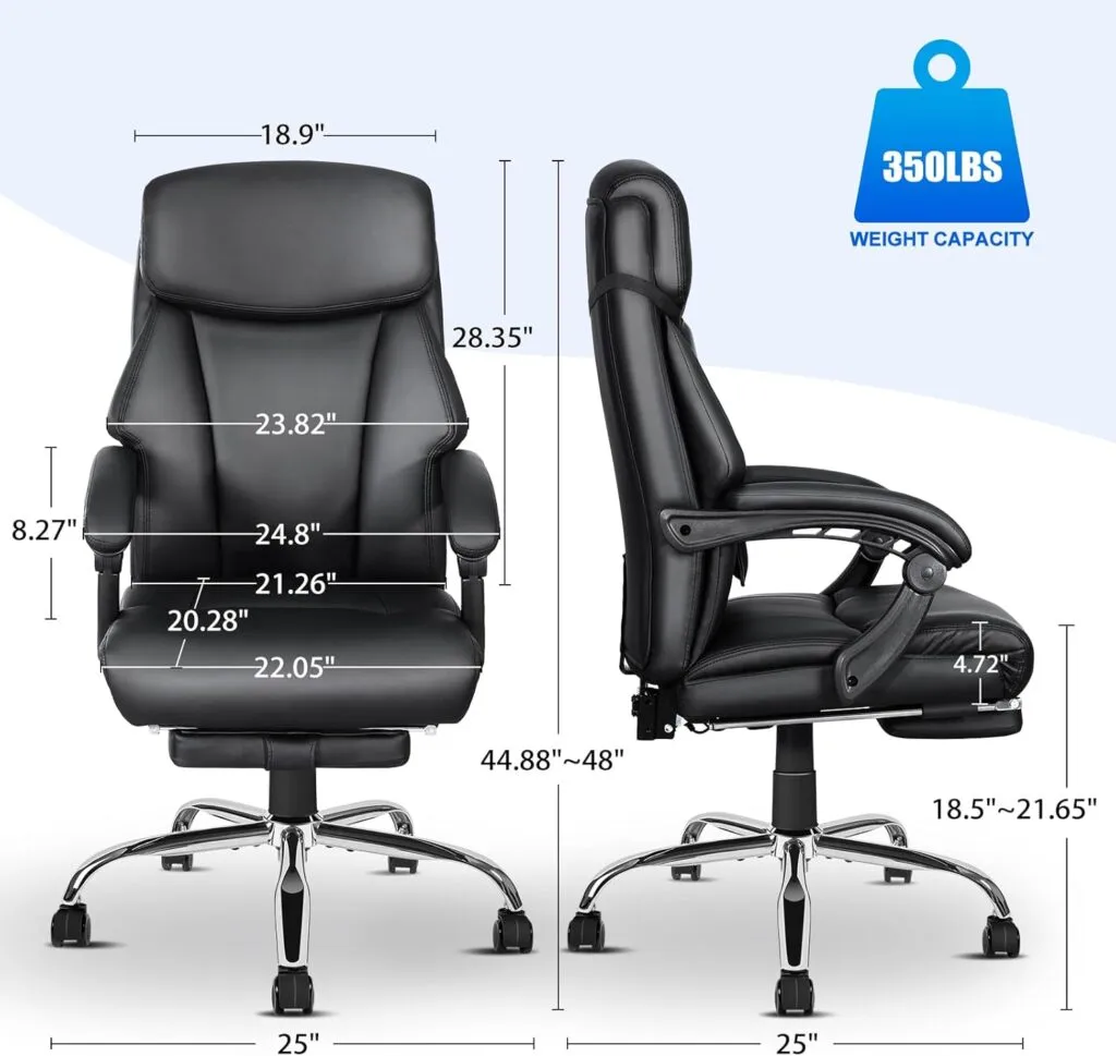 3d Back Massage Heated Office Chair Review