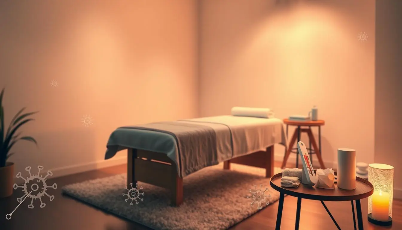 can a massage make you sick