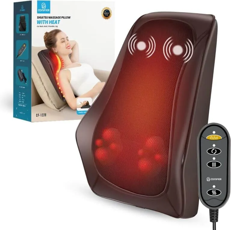 COMFIER Back Massager with Heat Review