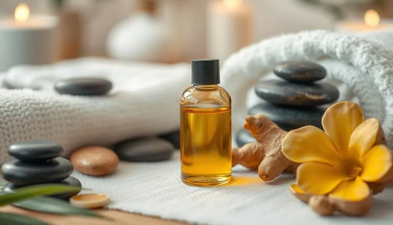does ginger essential oil work in a massage oil