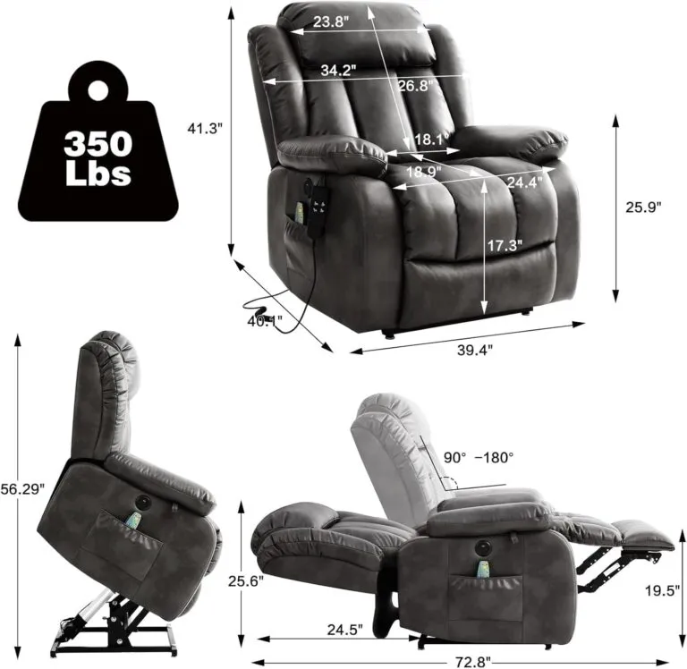 Elderly & Adult Power Lift Recliner Review