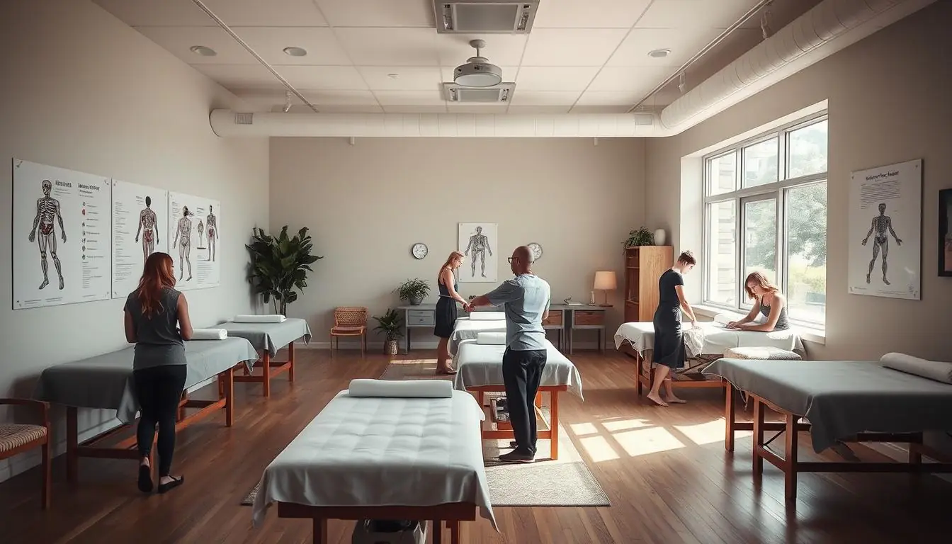 how long is massage therapy school