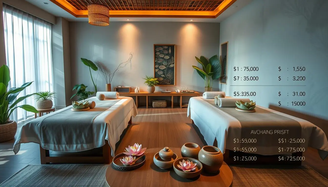 how much is a vietnamese spa massage