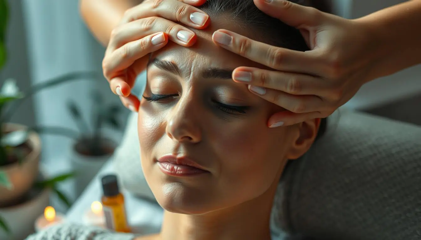 how to massage a really bad headache