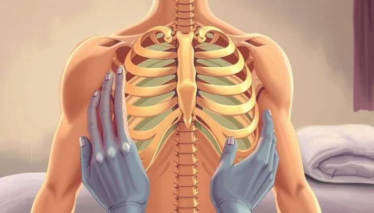 how to massage tight rib cage