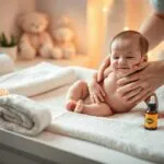 is baby oil healthy for massage