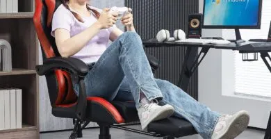 Massage Gaming Chair With Footrest Review