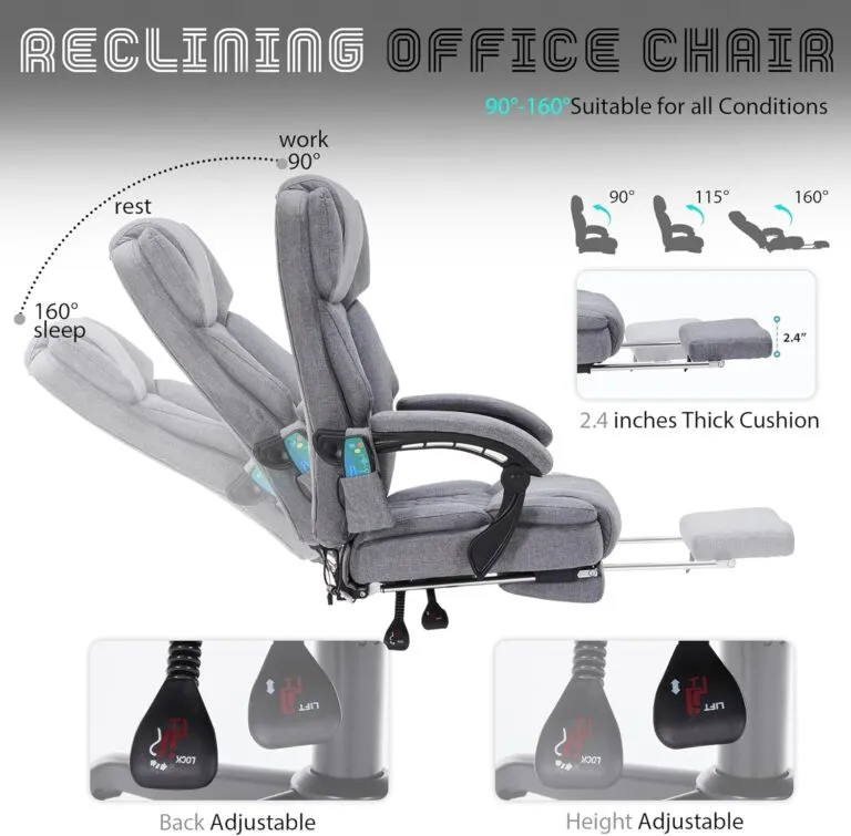 Massage Office Chair with Foot Rest Review
