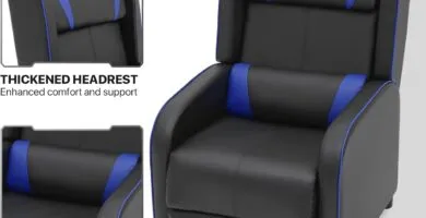 Monibloom Recliner Chair For Living Room Massage Recliner Sofa Reading Chair Adjustable Backrest Pu Leather Push Back Ga 3