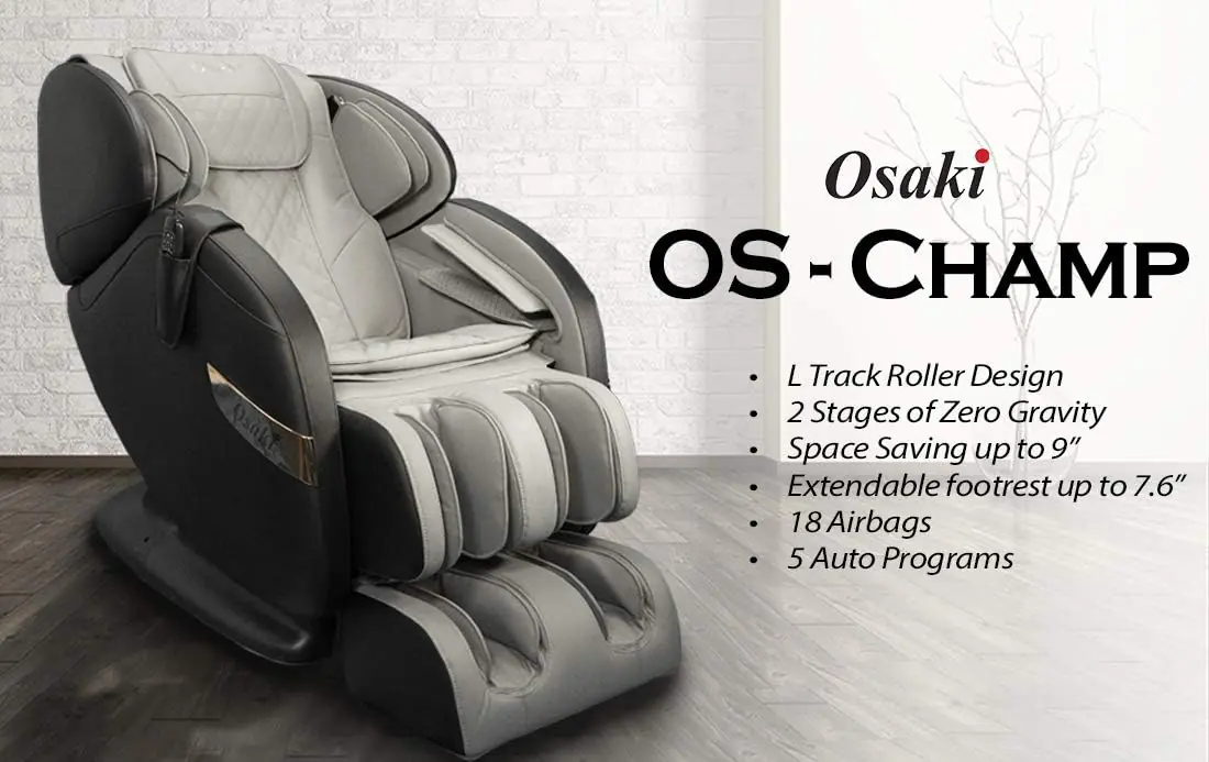 Osaki Os Massage Chair Polypropylene Black Brown 1