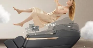 Real Relax 2024 Massage Chair Full Body Massage Zero Gravity Mode With Foot Massage Bluetooth Lcd Waist Heater Black 4