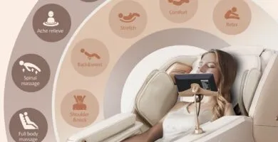 Relx Massage Chair Full Body Zero Gravity Sl Track Shiatsu Massage Chair 12 Modes Airbag Massage With Yoga Stretch Foot 1 4