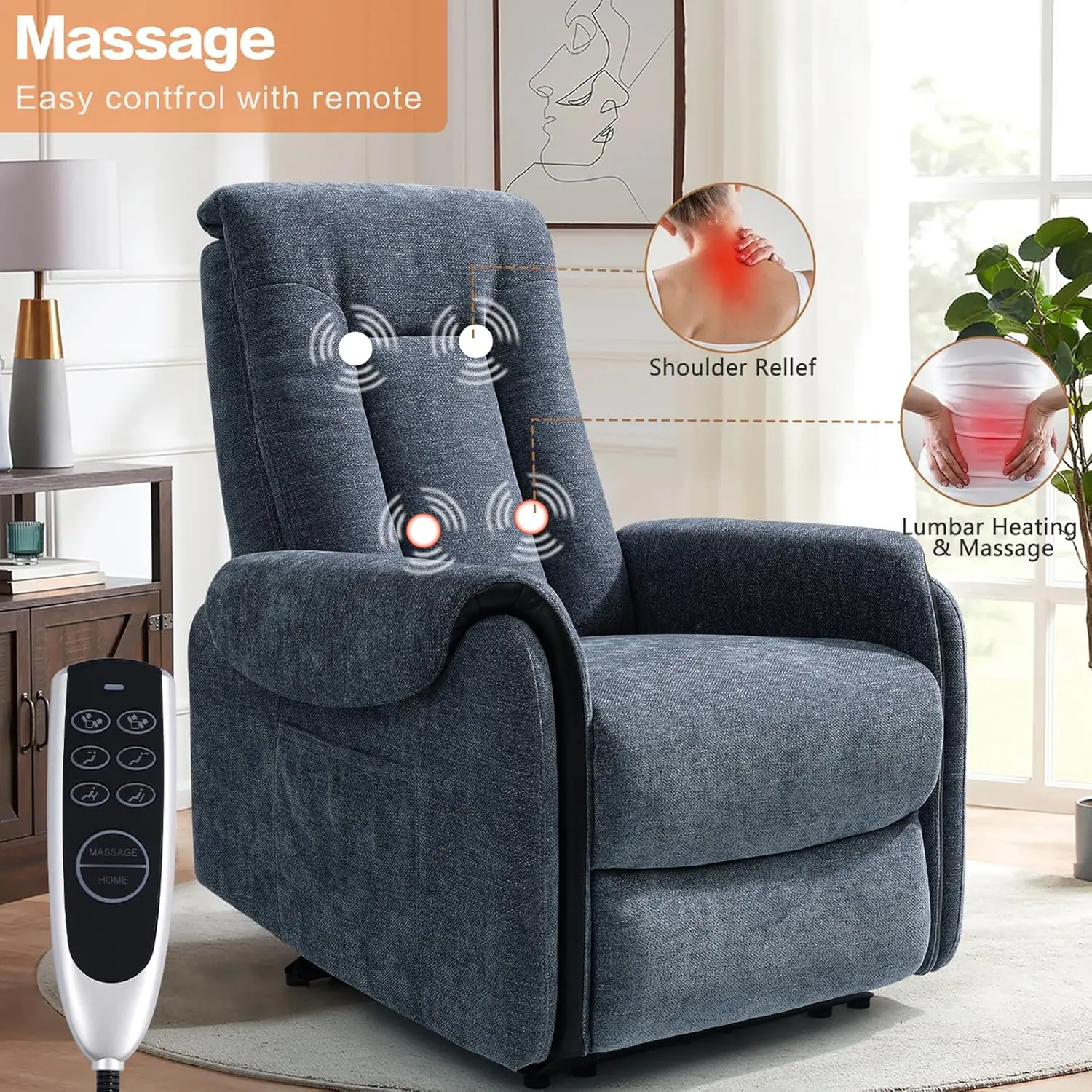 Wingback Pushback Recliner Chair Review