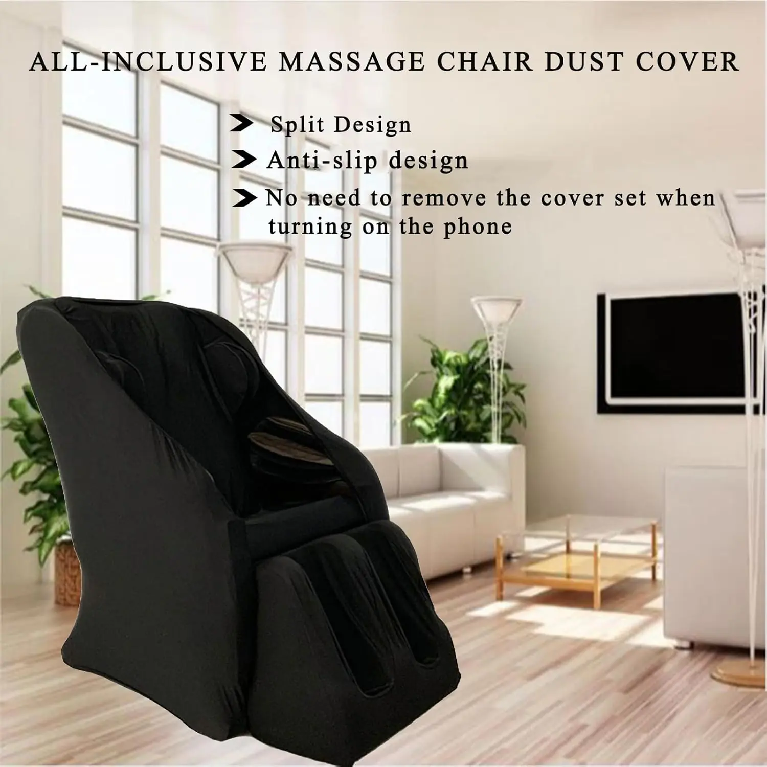Full Body Massage Chair Cover Protectorzero Gravity Wing Recliner Chair Armchair Covers Stretch Fabrics Full Body Protec 1