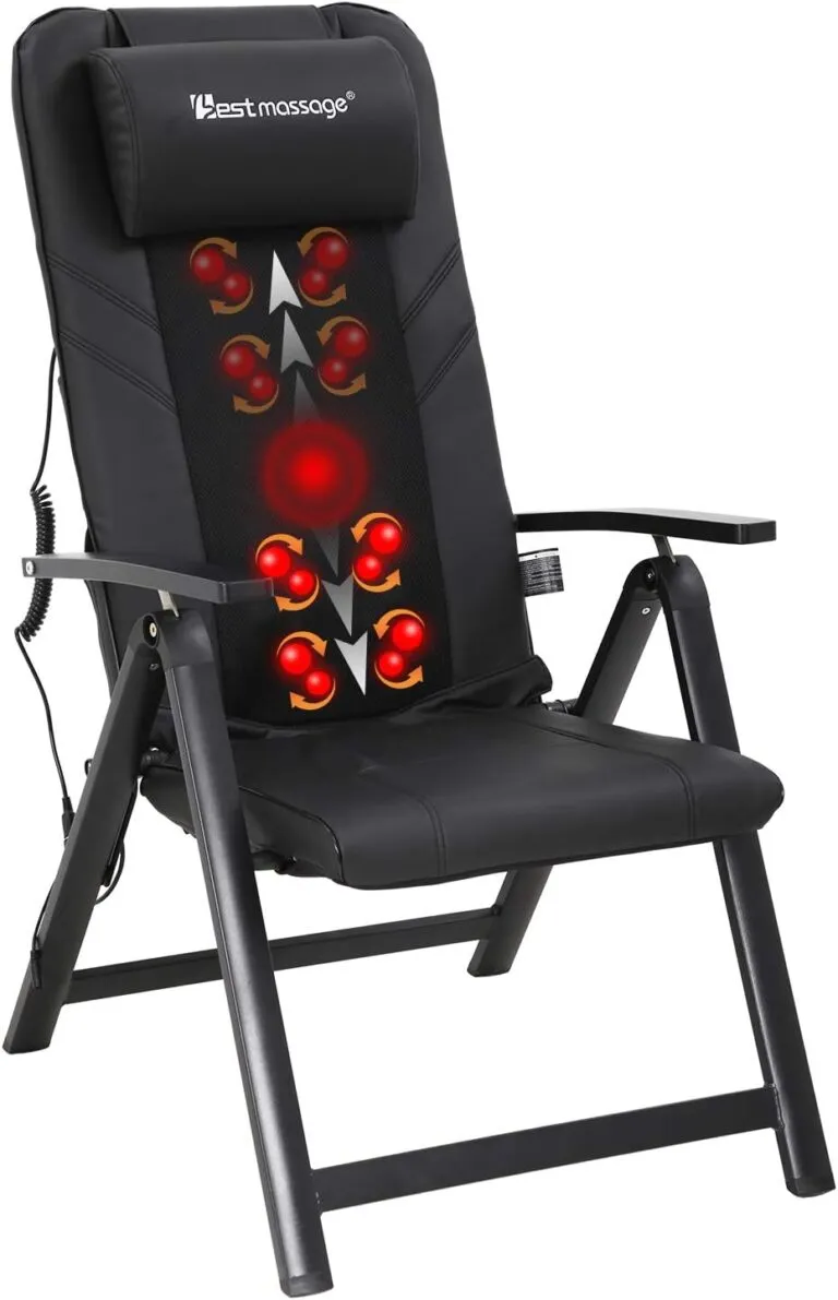 Folding Shiatsu Massage Chair Recliner Review