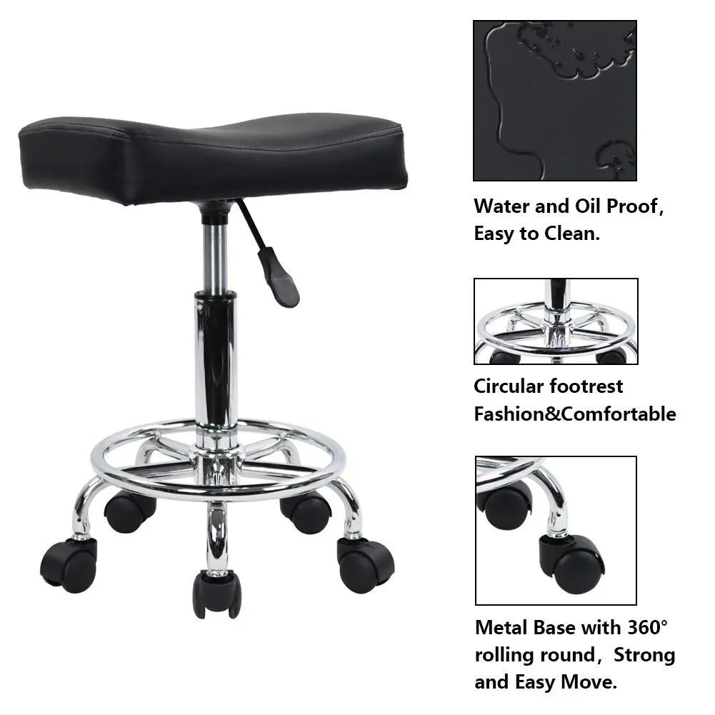 Kktoner Square Rolling Stool Review