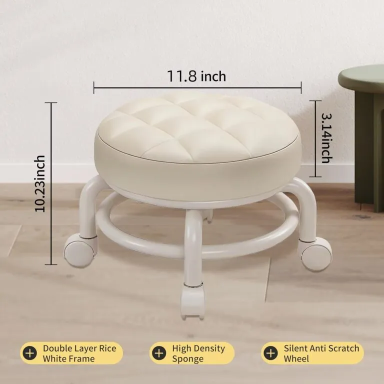 Round Rolling Low Stool Review