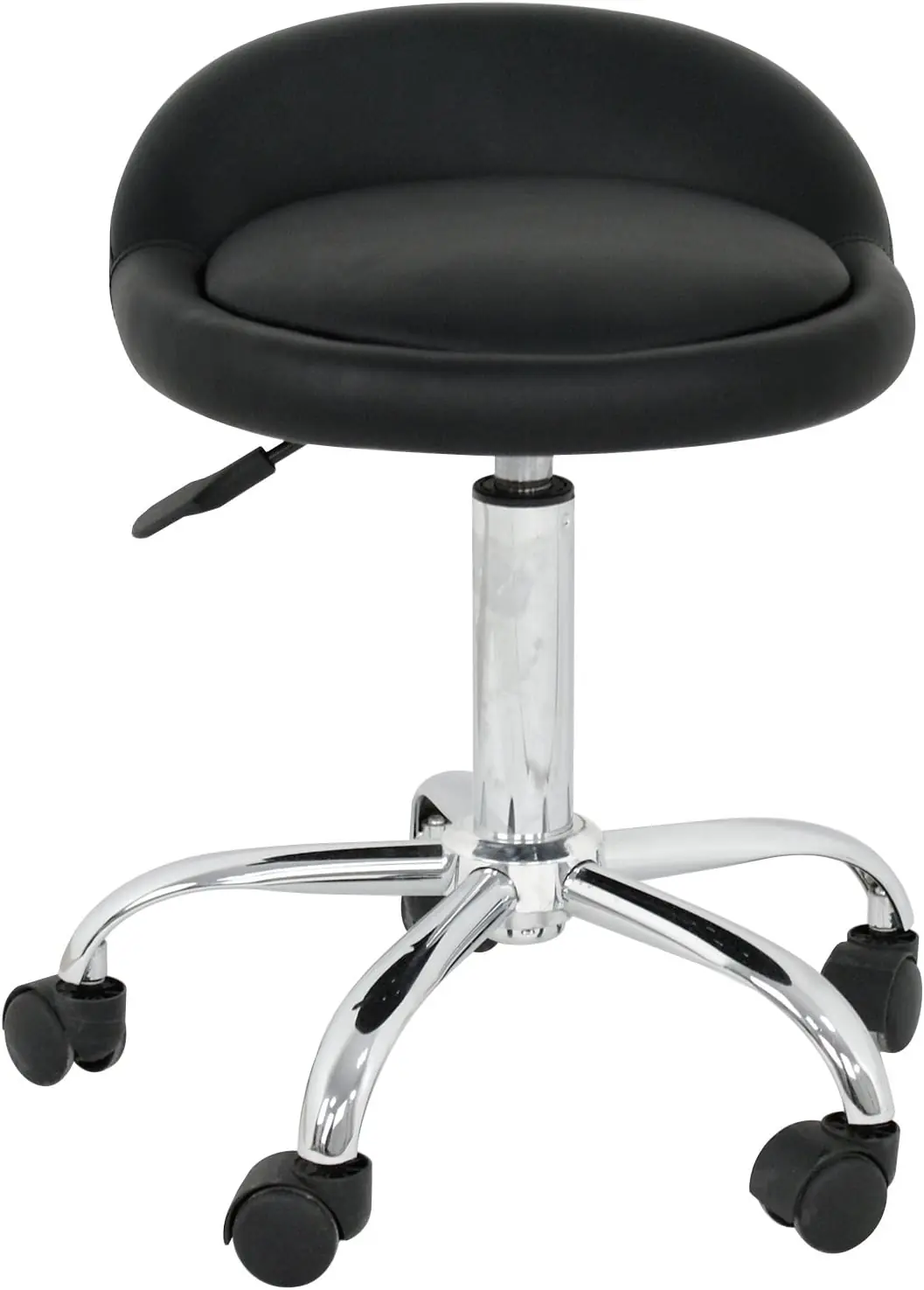 Super Deal Adjustable Height Hydraulic Rolling Swivel Salon Stool Chair Tattoo Facial Massage Spa Medical Stool With Bac