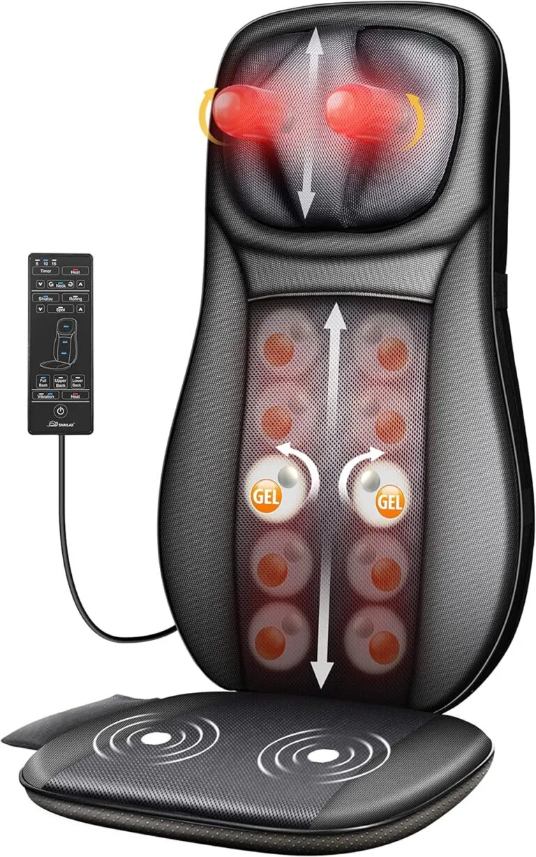 Snailax Shiatsu Full Back Massager Review