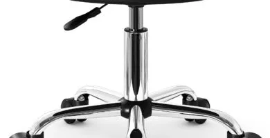 Hoomic Rolling Stools With Wheels Salon Office Shop Bar Adjustable Spa Tattoo Massage Medical Swivel Drafting Stool With