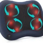 Back Massager With Heat Shiatsu Massagers For Lower And Upper Back Deep Tissue 3d Kneading Electric Massage Pillow For O