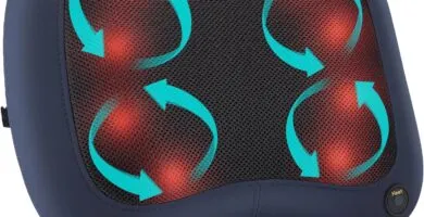 Back Massager With Heat Shiatsu Massagers For Lower And Upper Back Deep Tissue 3d Kneading Electric Massage Pillow For O