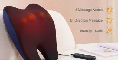 Back Massager With Heat Shiatsu Neck And Back Massager For Pain Relief Deep Tissue 3d Kneading Massage Pillow For Lower 1 1