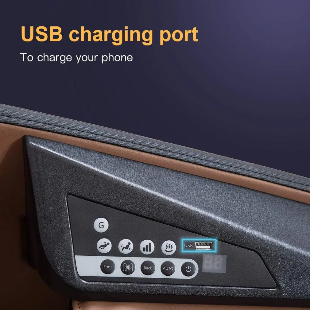 BestMassage Shiatsu Massage Chairs Full Body and Recliner Zero Gravity Massage Chair Electric with Built-in Heart Foot Roller Air Massage Easy to Move for Home Office,Black