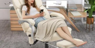 Homrest 6 Point Massage Office Chair With Lumbar Support Heated Executive Office Chair With Reclining Backrest Computer 1 1
