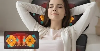 Massage Mat Detachable Neck Massager Full Body Vibration Heating Massage Pad With 10 Vibrating Motors And 9 Speed Settin 2