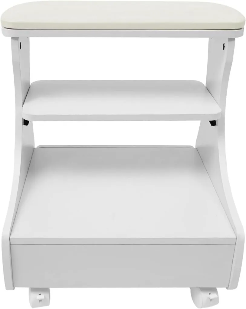Pedicure Foot Stool Manicure Pedicure Chair With Wheels Portable Foot Bath Spa Cart Beauty Nail Foot Rest Trolley Footre
