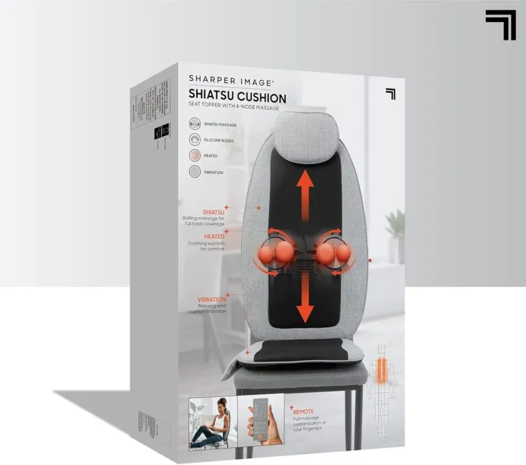 Sharper Image® Massager Seat Topper Review