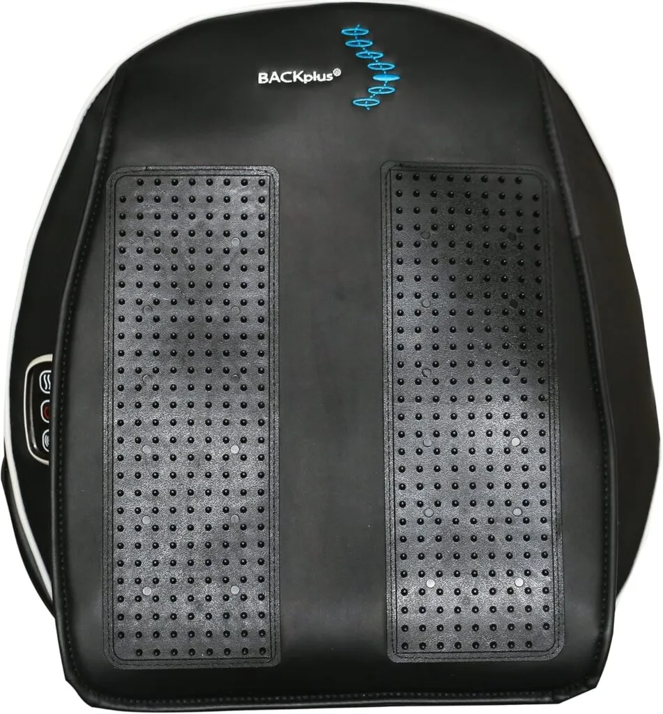 Shiatsu Massage Pad With Heat Doubles As Foot And Back Massager Includes Adjustable Chair Strap And Car Adaptor 1