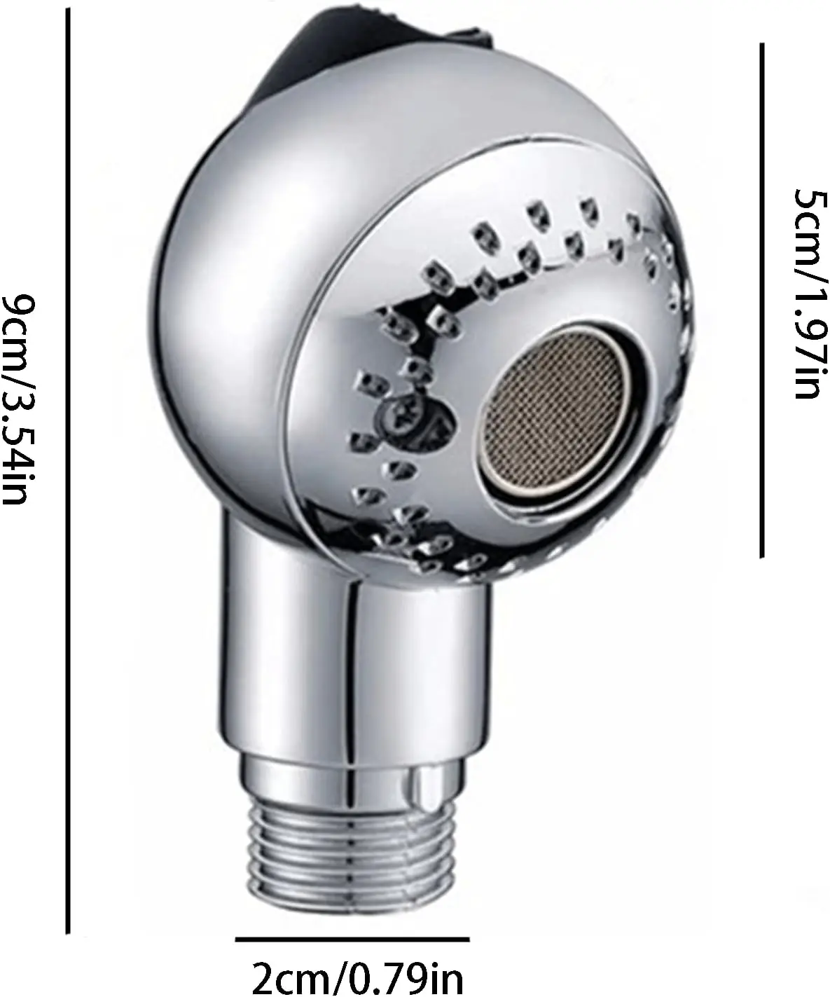 Sink Faucet Sprayer Attachmentsalon Shampoo Bowl Spray Head Top Control Button Pedicure Chair Sprayer Shower Head Adjust 3