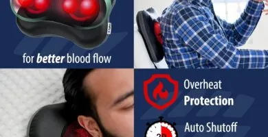 Zyllion Shiatsu Back And Neck Massager With Heat Fsa Hsa Eligible Cordless Rechargeable 3d Kneading Deep Tissue Massage 1 4