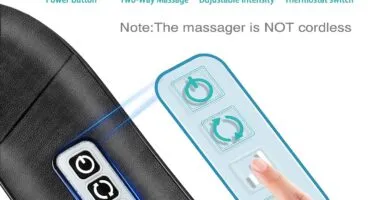 Aerlang Shiatsu Back And Neck Massager Back Massager Deep Tissue Kneading Neck And Shoulder Massage With Heat Electric M 3