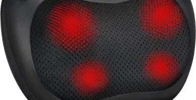 Back Massager Shiatsu Neck Massager With Heat Electric Back Massager For Shoulder Back Leg Deep Tissue Kneading Massage