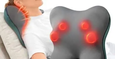 Bob And Brad Back Massager With Heat Fsa Hsa Eligible Ezback Corded Neck Massager For Pain Relief Deep Tissue Shiatsu Ba