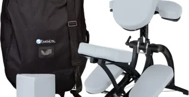 Earthlite Portable Massage Chair Avila Ii Premium Folding Spamassagetattoo Chair Incl Rolling Carry Case