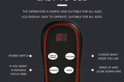 Full Body Massage Mat With Heat 20 Neck Shiatsu Kneading Massage Heads Multifunctional Electric Heated Massage Chair Bac 1