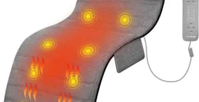 Full Body Massage Mat With Heat Vibration Massage Chair Pad Back Massager With 8 Vibration Motors Massage Chair Pad Gift