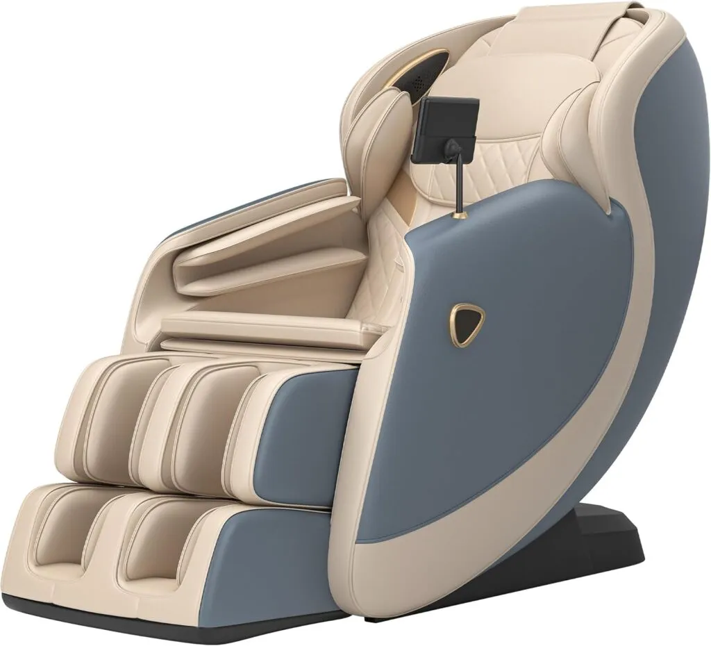 Massage Chair Full Body Zero Gravity Sl Track Shiatsu Massage Chair Recliner With 16 Massage Modes Bluetooth Speaker Lcd